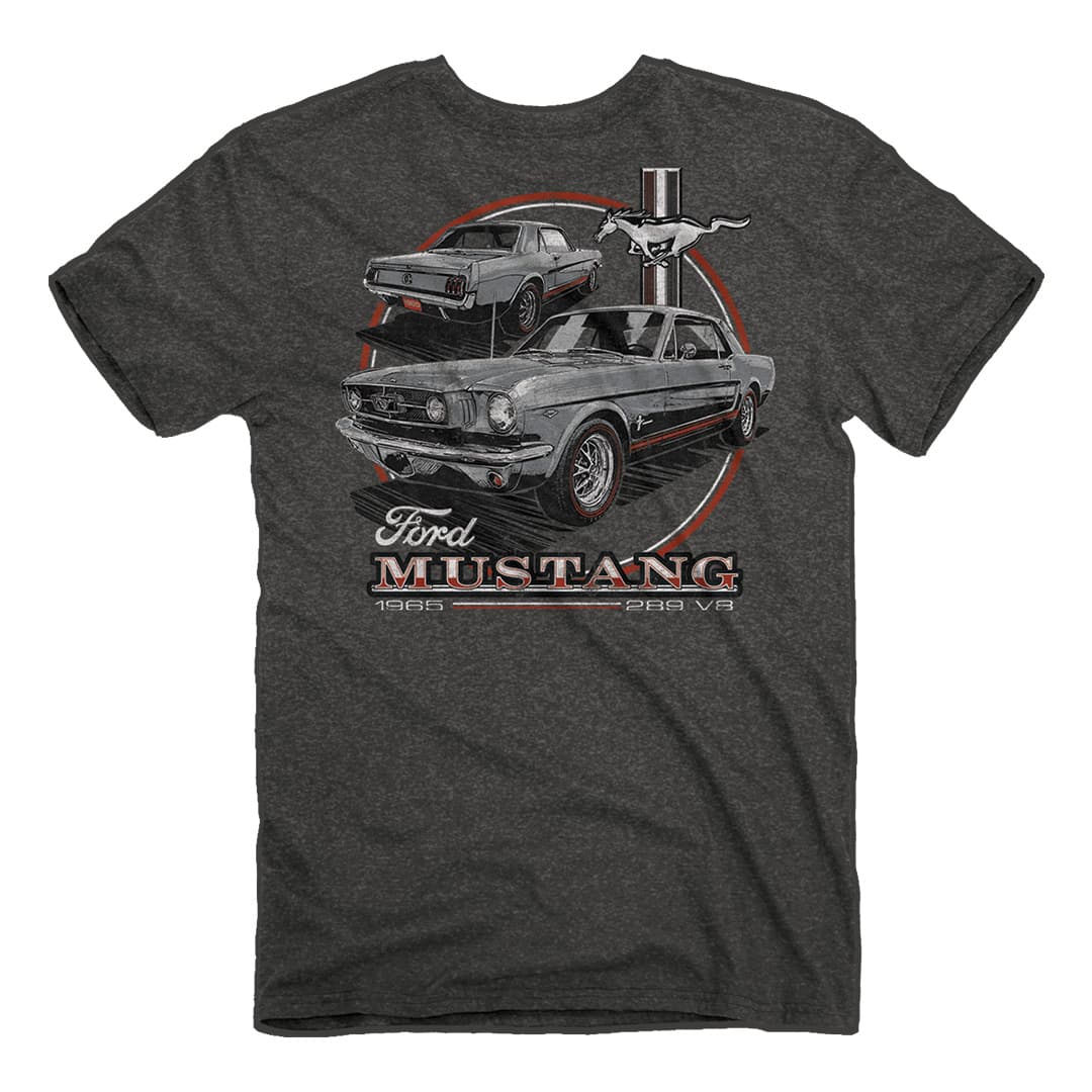 Ford - 65 Mustang Circle T-Shirt