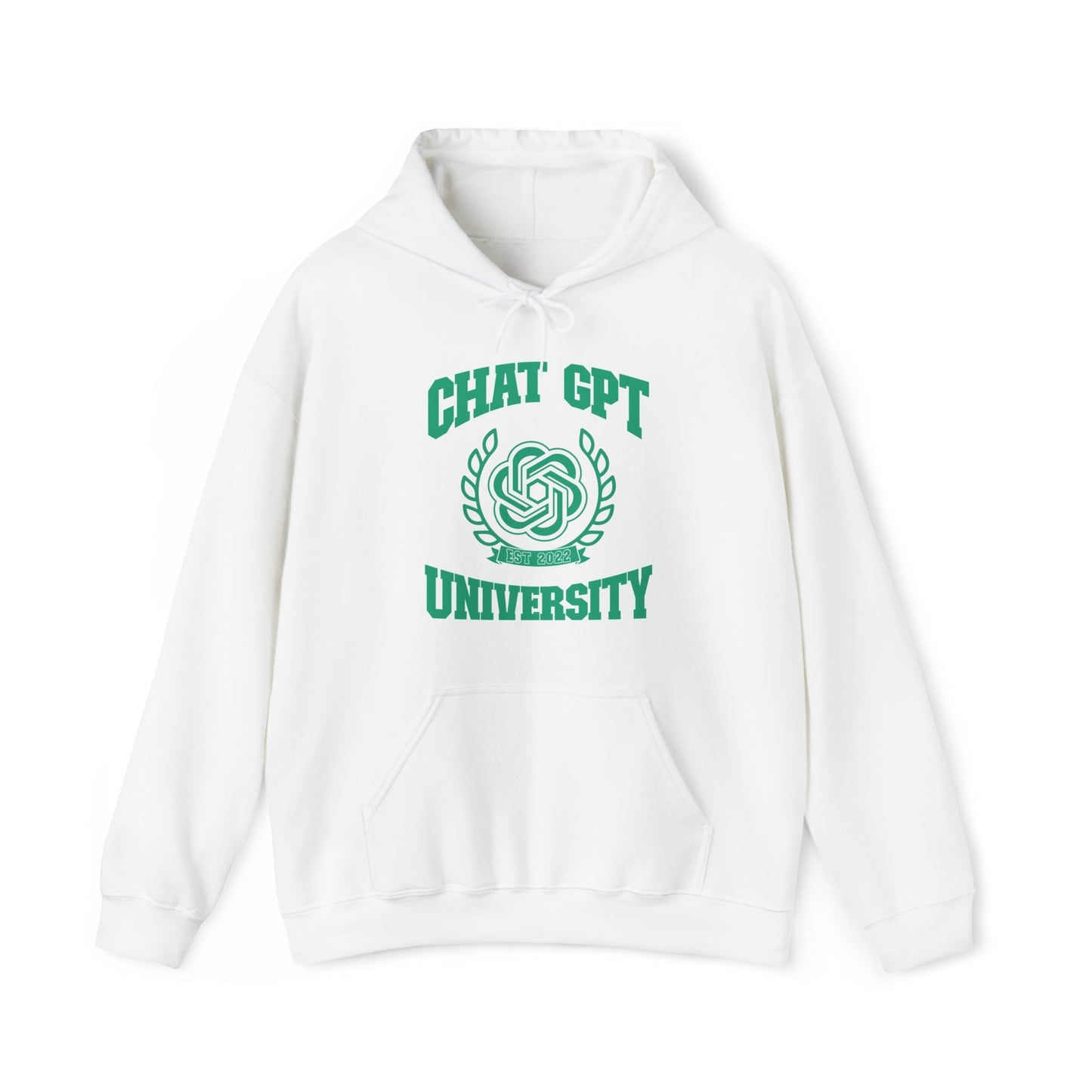 CHAT GPT UNIVERSITY - Unisex Heavy BlendÃ¢â€žÂ¢ Hooded Sweatshirt