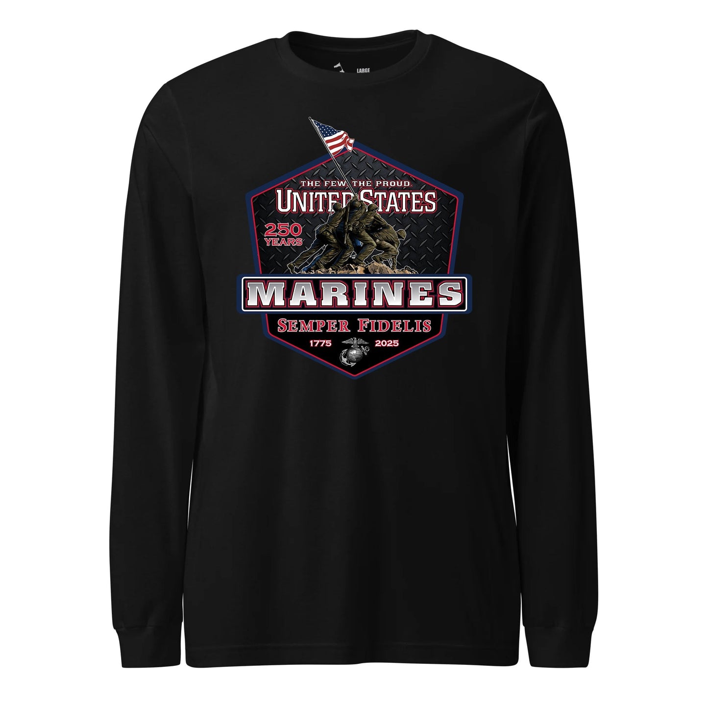 250 Year USMC Anniversary Long Sleeve T-Shirt