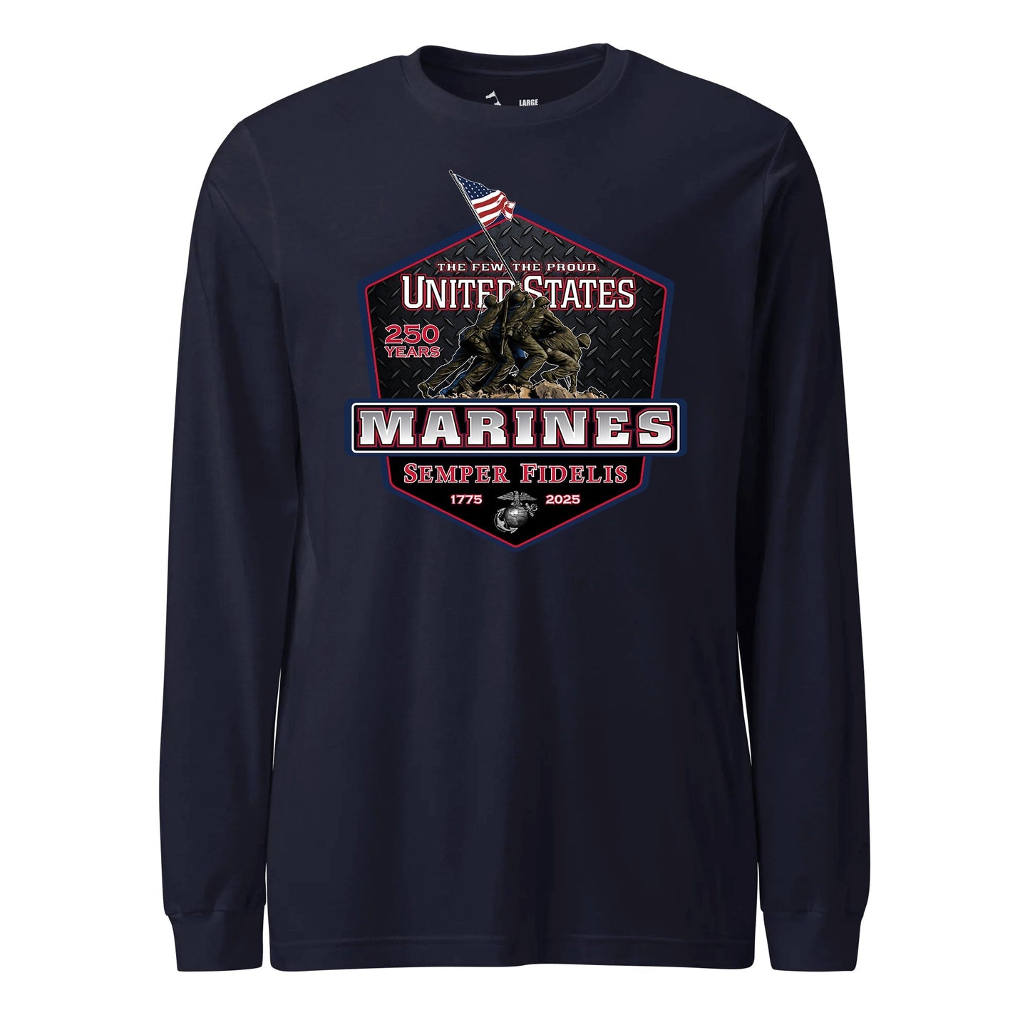 250 Year USMC Anniversary Long Sleeve T-Shirt