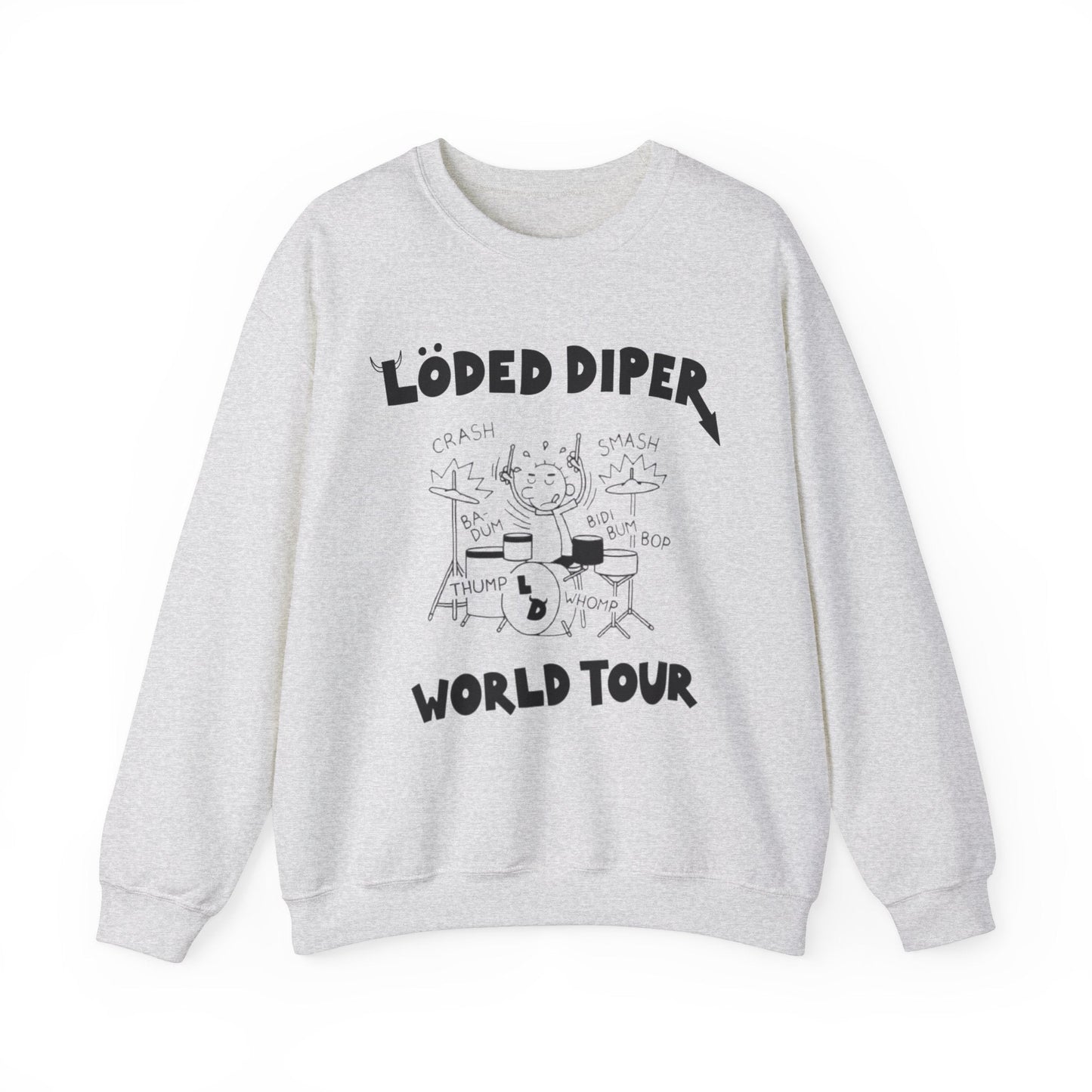 Loded Diper Unisex Heavy BlendÃ¢â€žÂ¢ Crewneck Sweatshirt