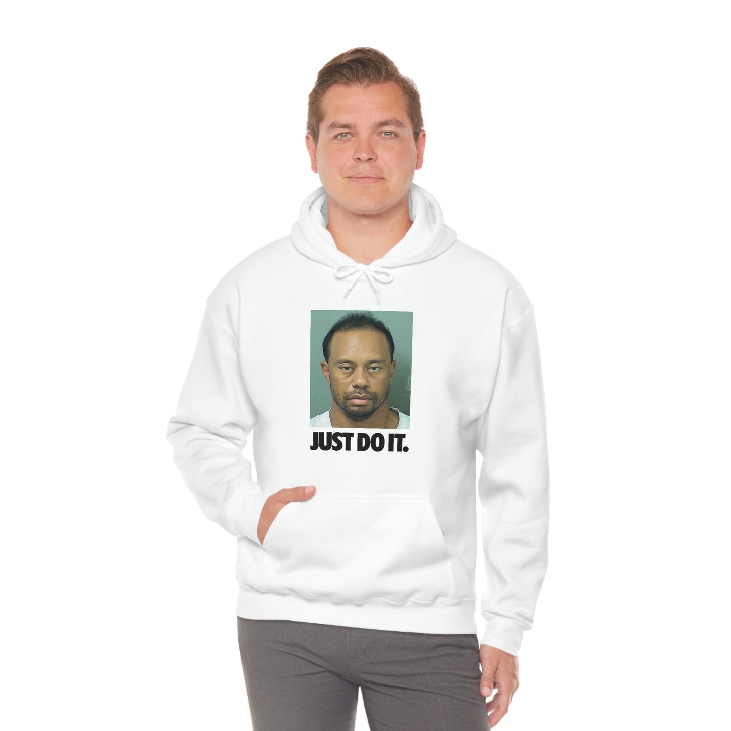 Tiger Woods DUI Just Do it - Unisex Heavy BlendÃ¢â€žÂ¢ Hooded Sweatshirt - ALL COLORS
