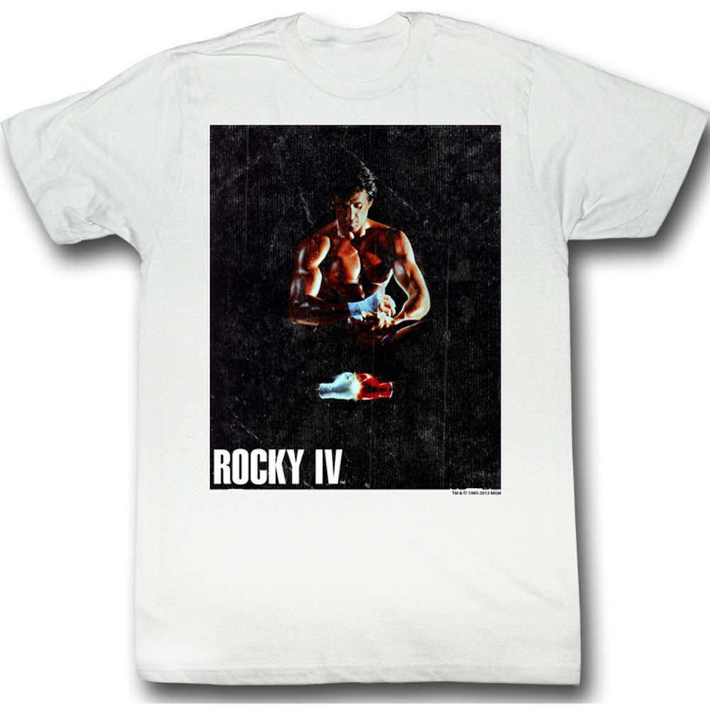 Binded White Slim Fit T-shirt
