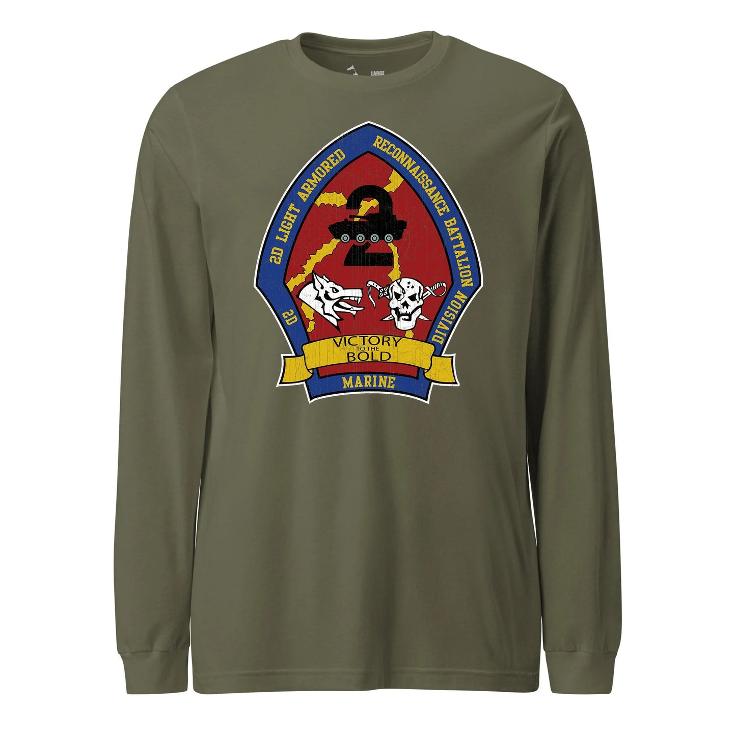 2nd Light Armored Reconnaissance Battalion Long Sleeve T-Shirt