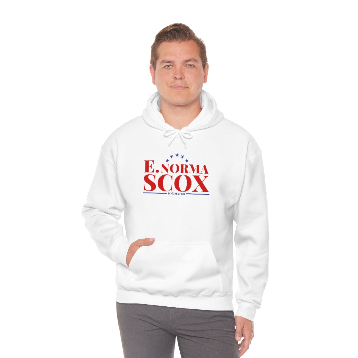 E. Norma Scox - Unisex Heavy BlendÃ¢â€žÂ¢ Hooded Sweatshirt