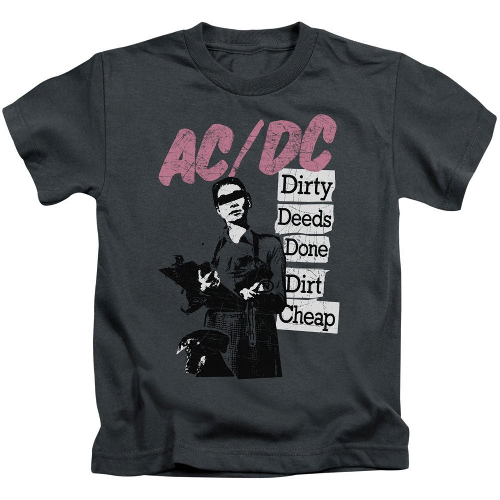 Dirty Deeds Juvenile Childrens T-shirt