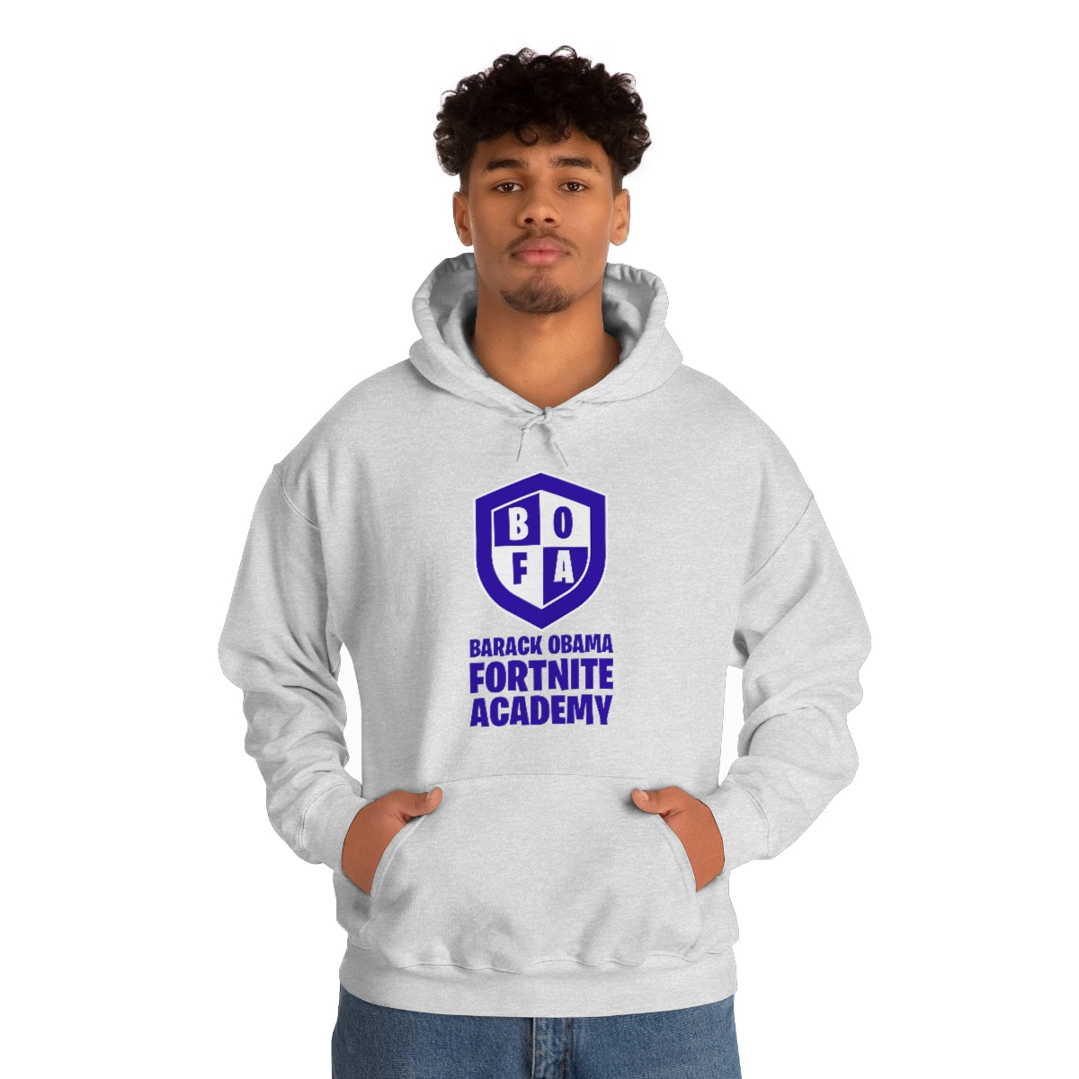 BOFA Barack Obama Fortnite Academy - Unisex Heavy BlendÃ¢â€žÂ¢ Hooded Sweatshirt - ALL COLORS