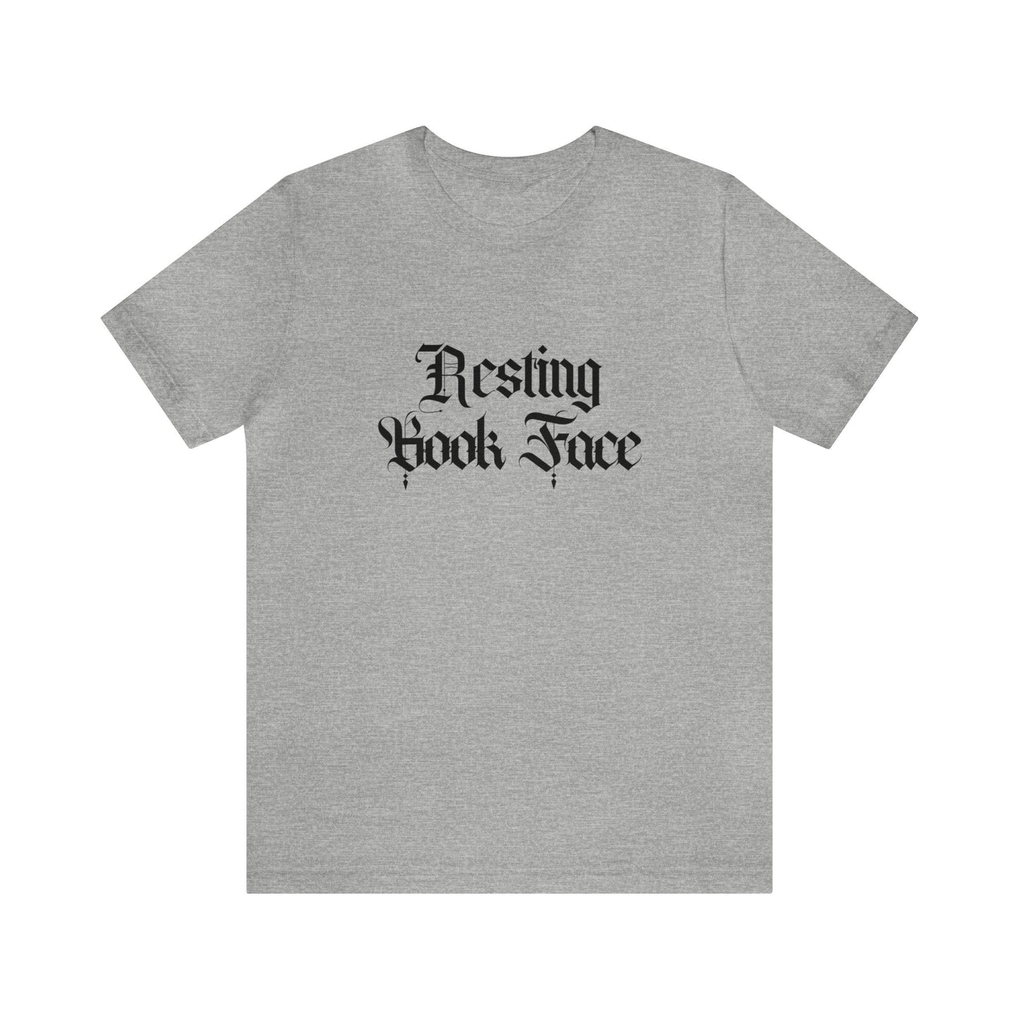 Resting Book Face Tee
