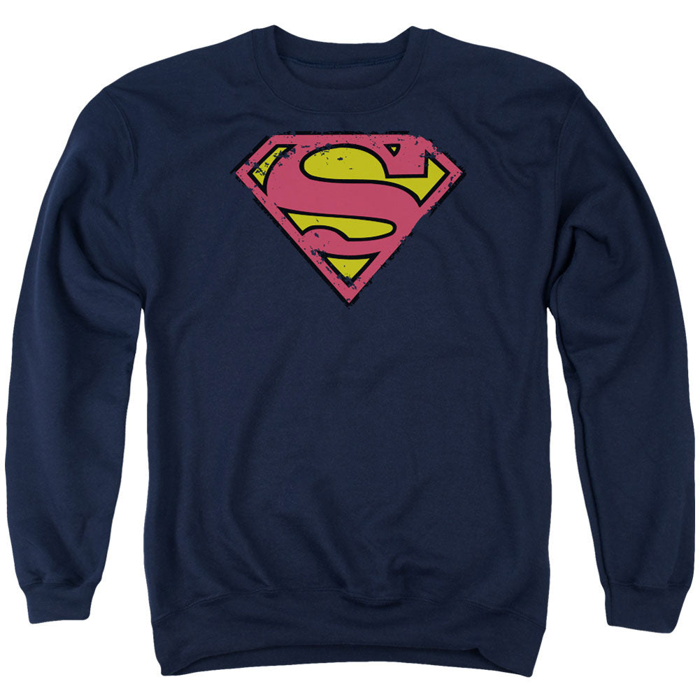 Distressed Shield Adult Sweatshirt