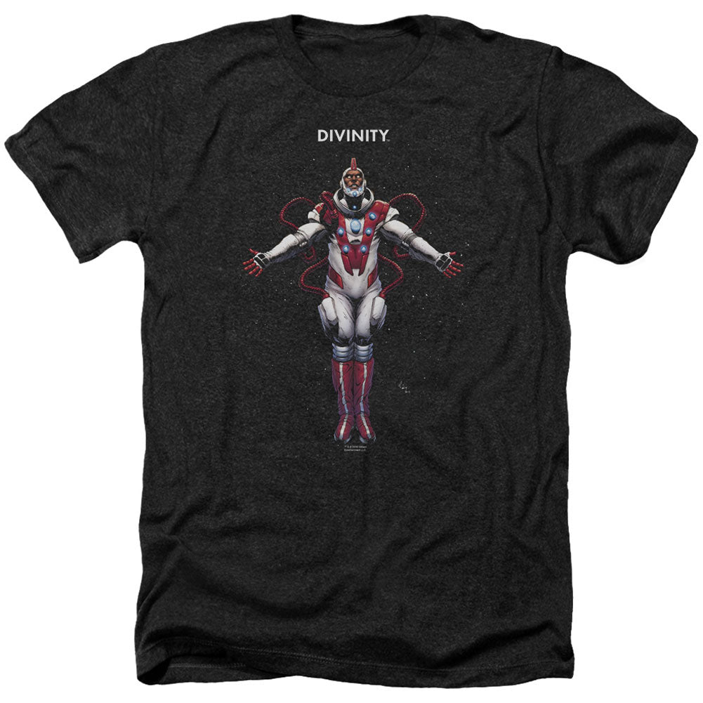 Divinity Space Adult Heather 40% Poly T-shirt