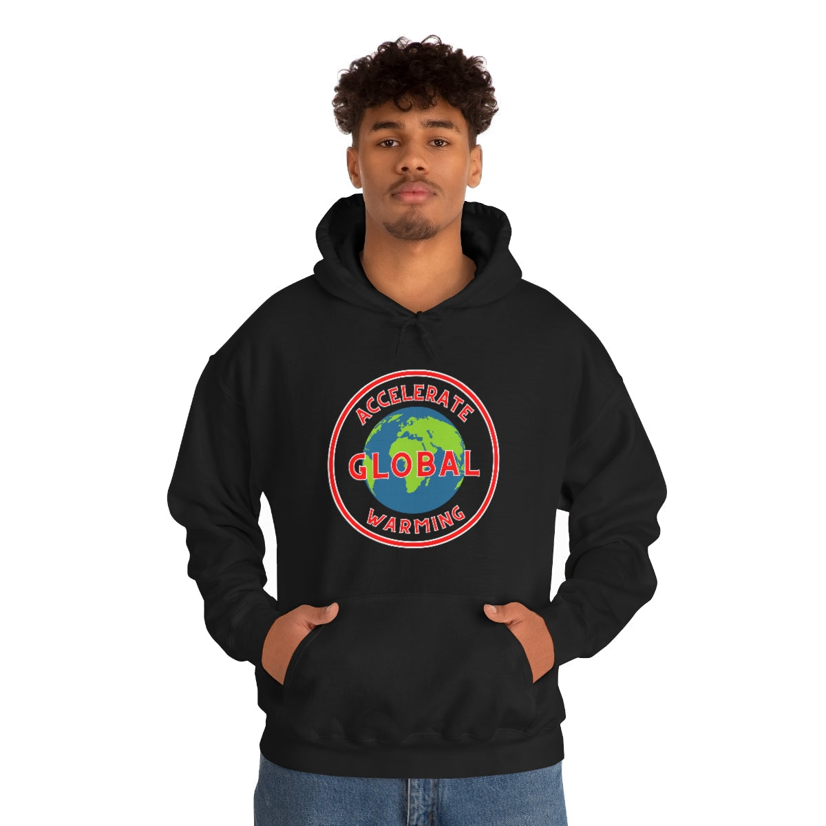 Accelerate Global Warming - Unisex Heavy BlendÃ¢â€žÂ¢ Hooded Sweatshirt - ALL COLORS - Hot Take
