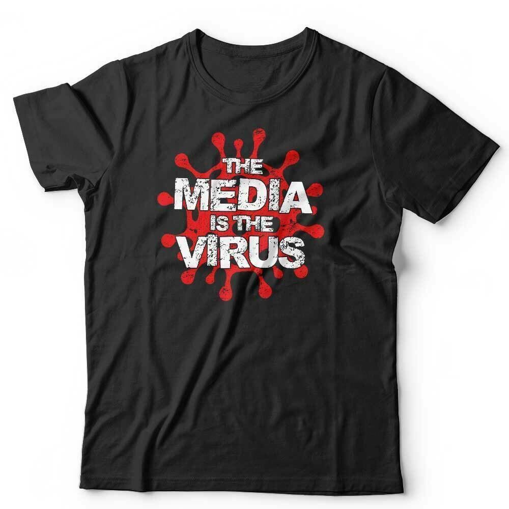 The Media Is The Virus Tshirt Unisex Style001