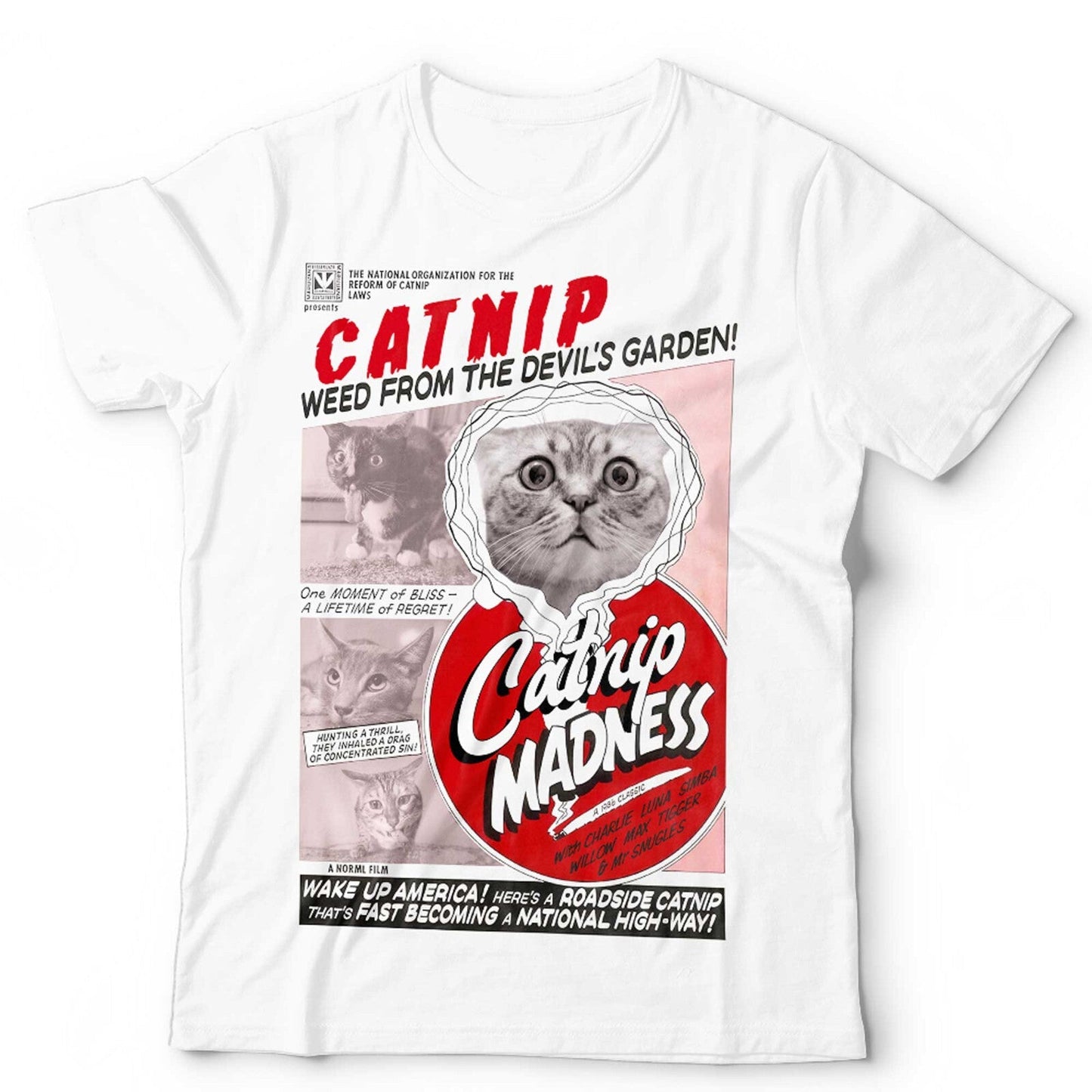 Catnip Madness Unisex T Shirt