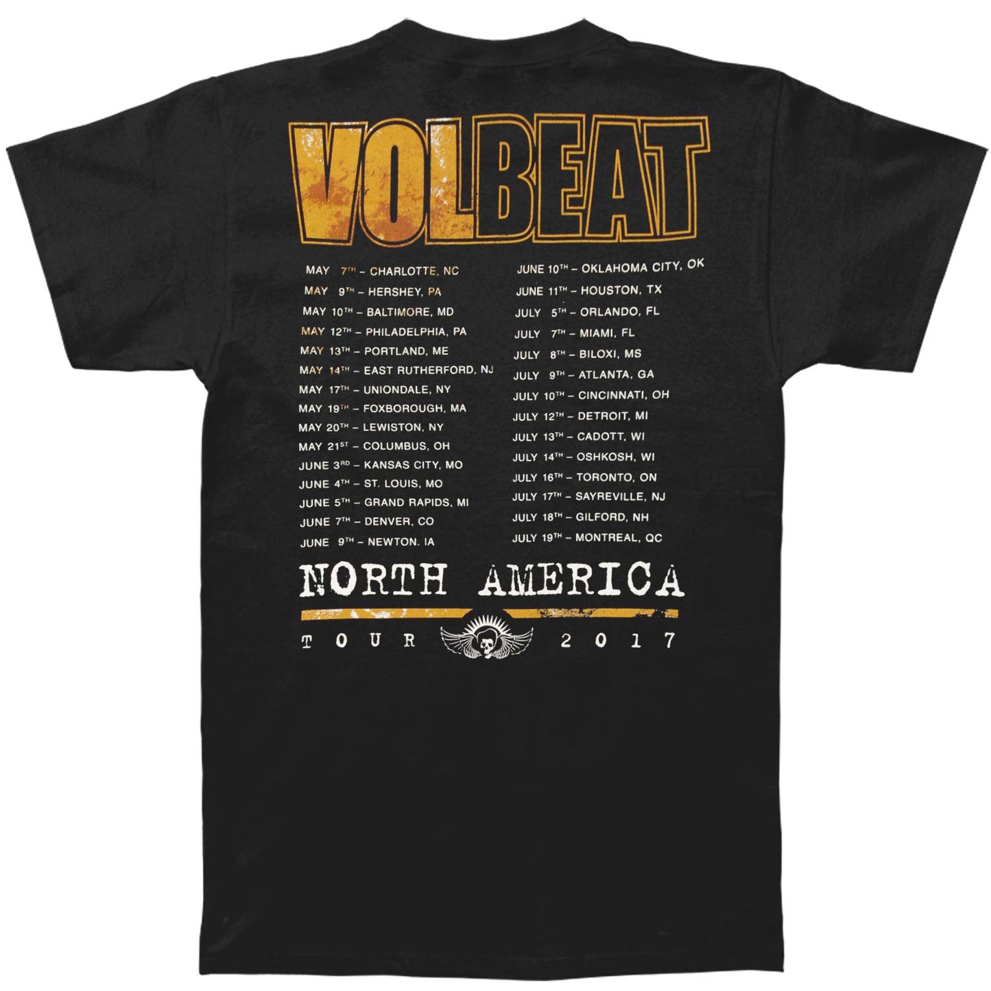 Band Photo 2017 Tour T-shirt