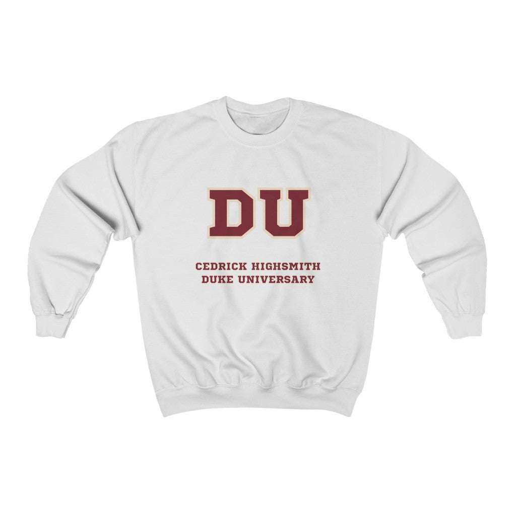 Cedric Highsmith Duke Universary - Unisex Heavy BlendÃ¢â€žÂ¢ Crewneck Sweatshirt Style001