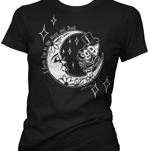 I Love You to the Moon and Back Women's T-Shirt