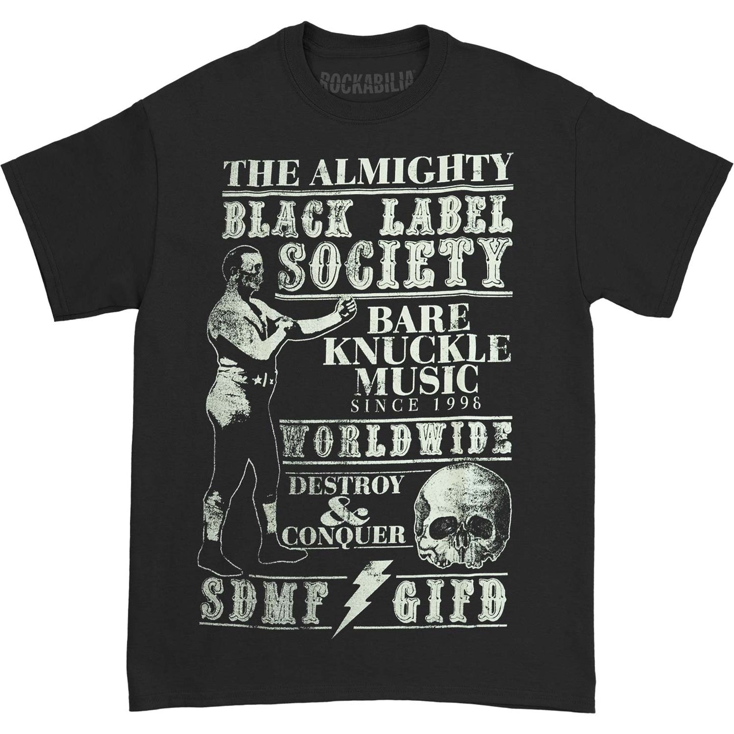 Bare Knuckle Music Tee T-shirt