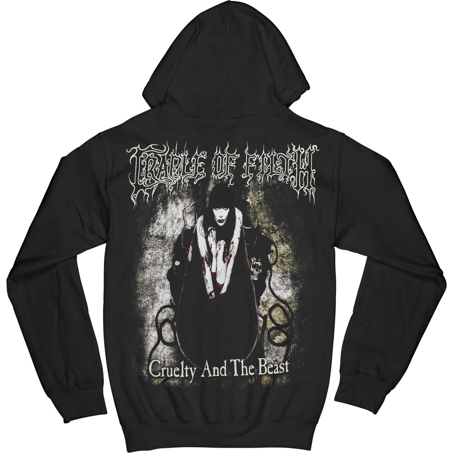 Cruelty And The Beast Zippered Hooded Sweatshirt Style002