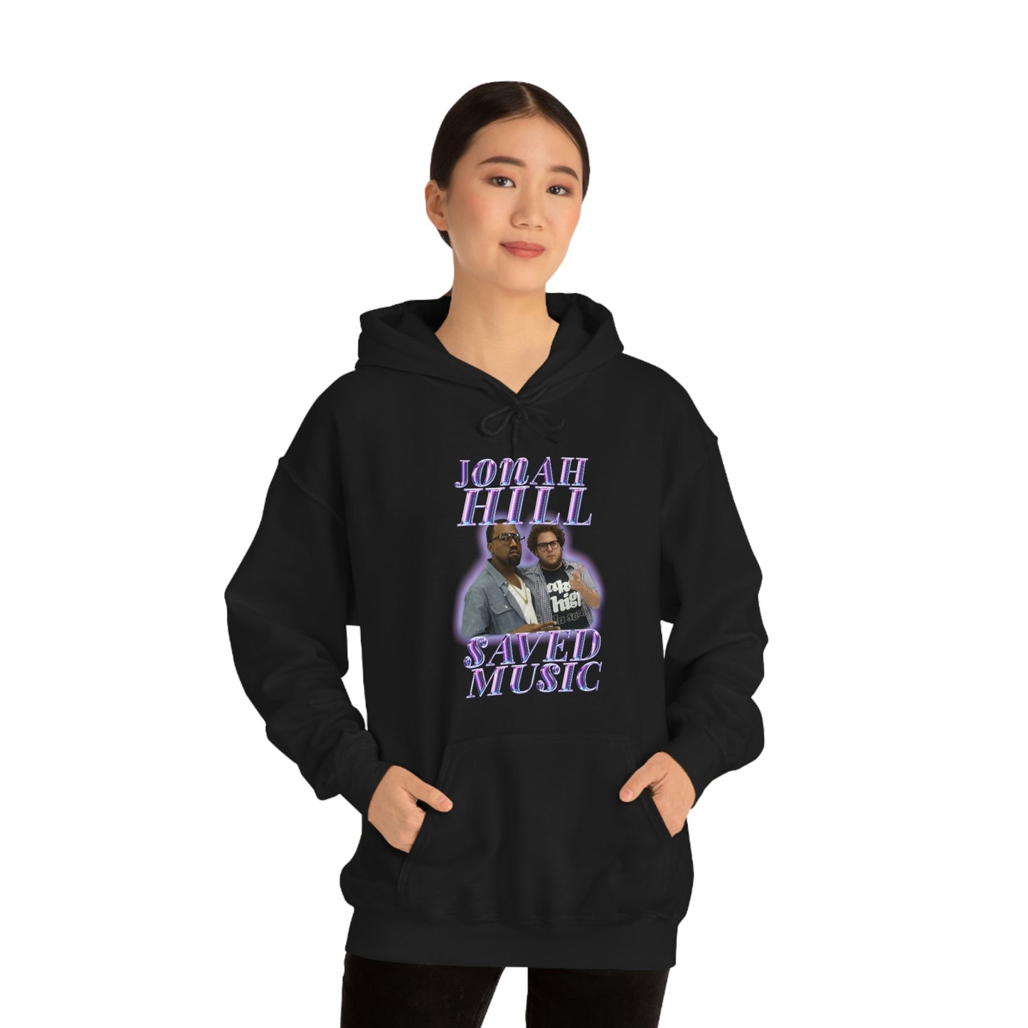JONAH HILL SAVED MUSIC (KANYE) - Unisex Heavy BlendÃ¢â€žÂ¢ Hooded Sweatshirt