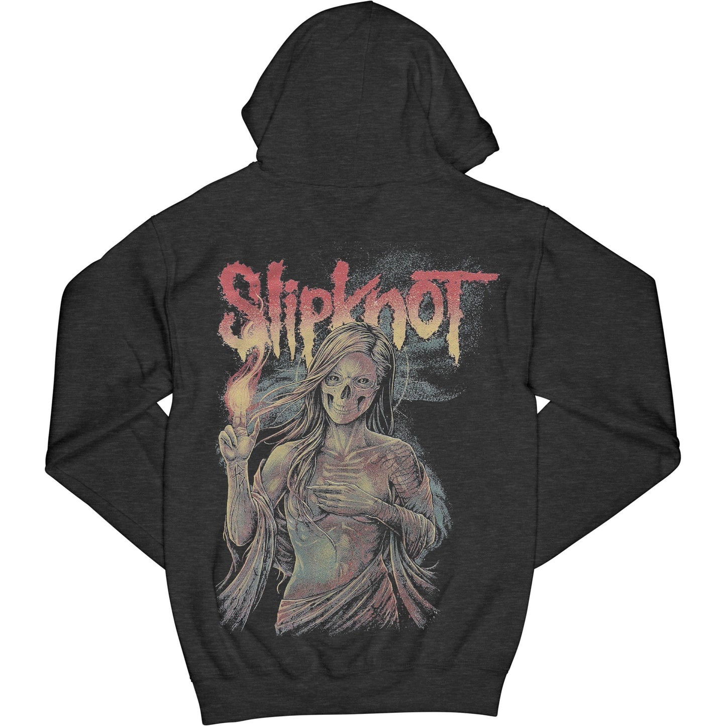 Burn Me Away (Back Print) Zippered Hooded Sweatshirt Style001