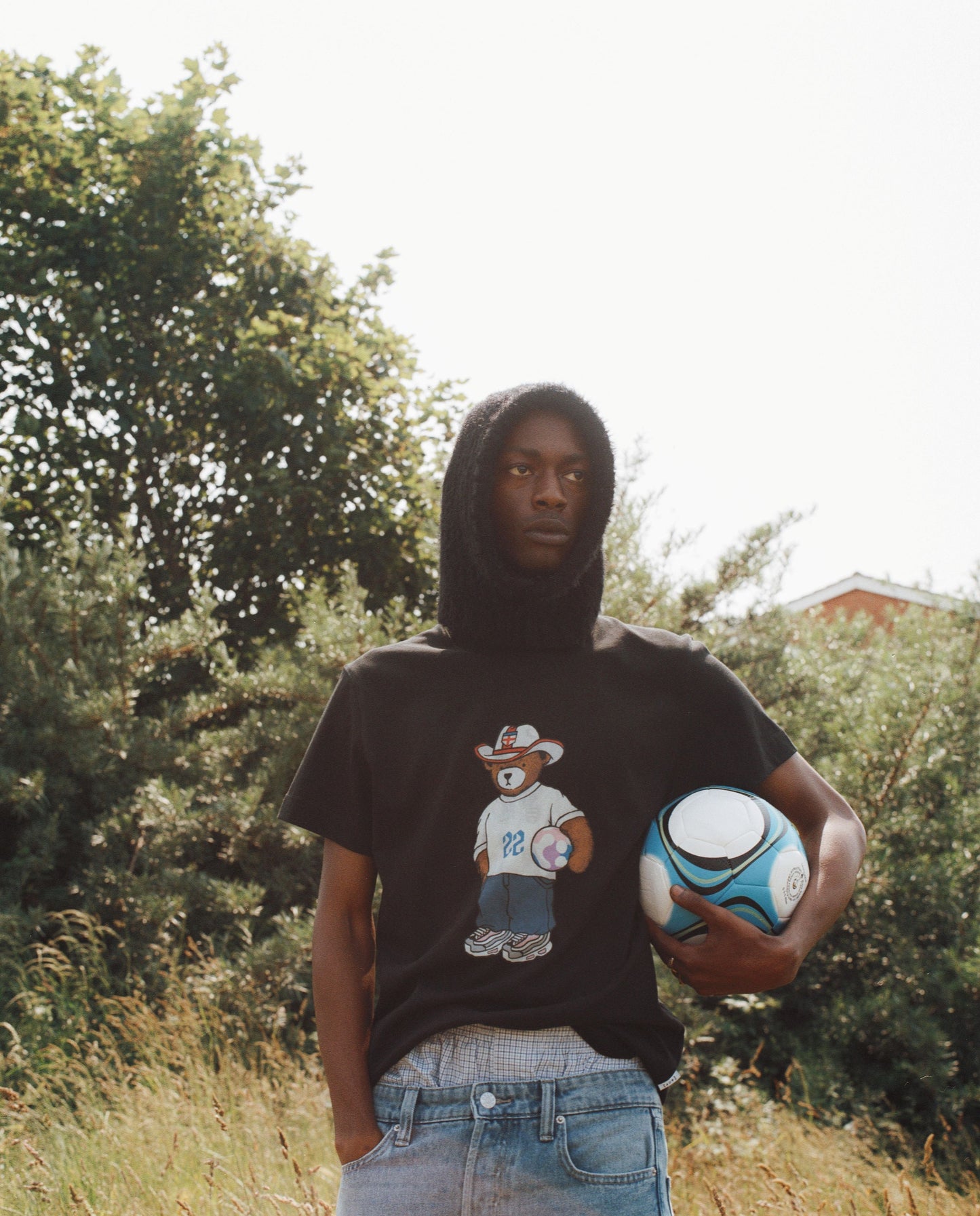 It Came Home Pickles Navy Tee