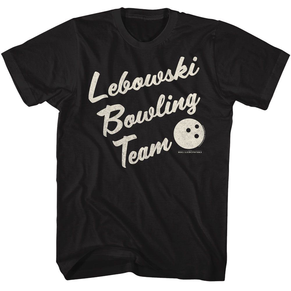 Big Lebowski Bowling Team T-shirt Style001