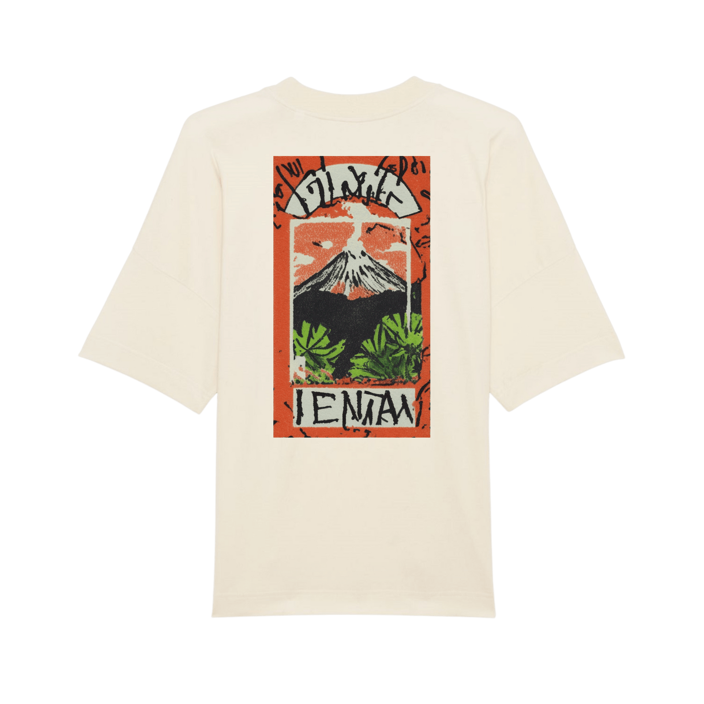 Jungle  / Volcano Art Tee
