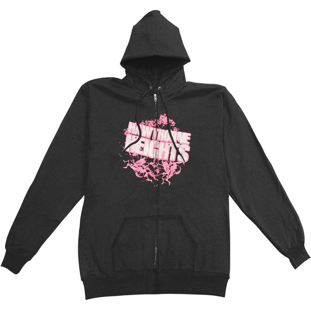 Dissolve And Decay Zippered Hooded Sweatshirt
