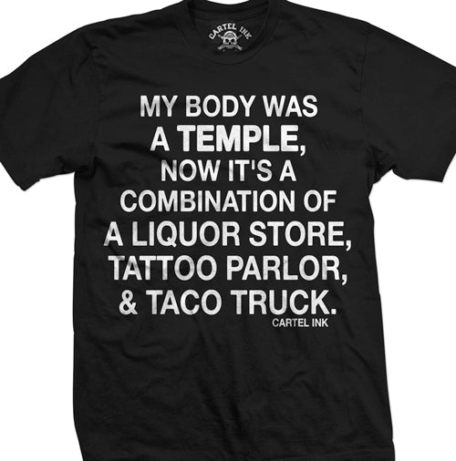Temple Mens T-Shirt