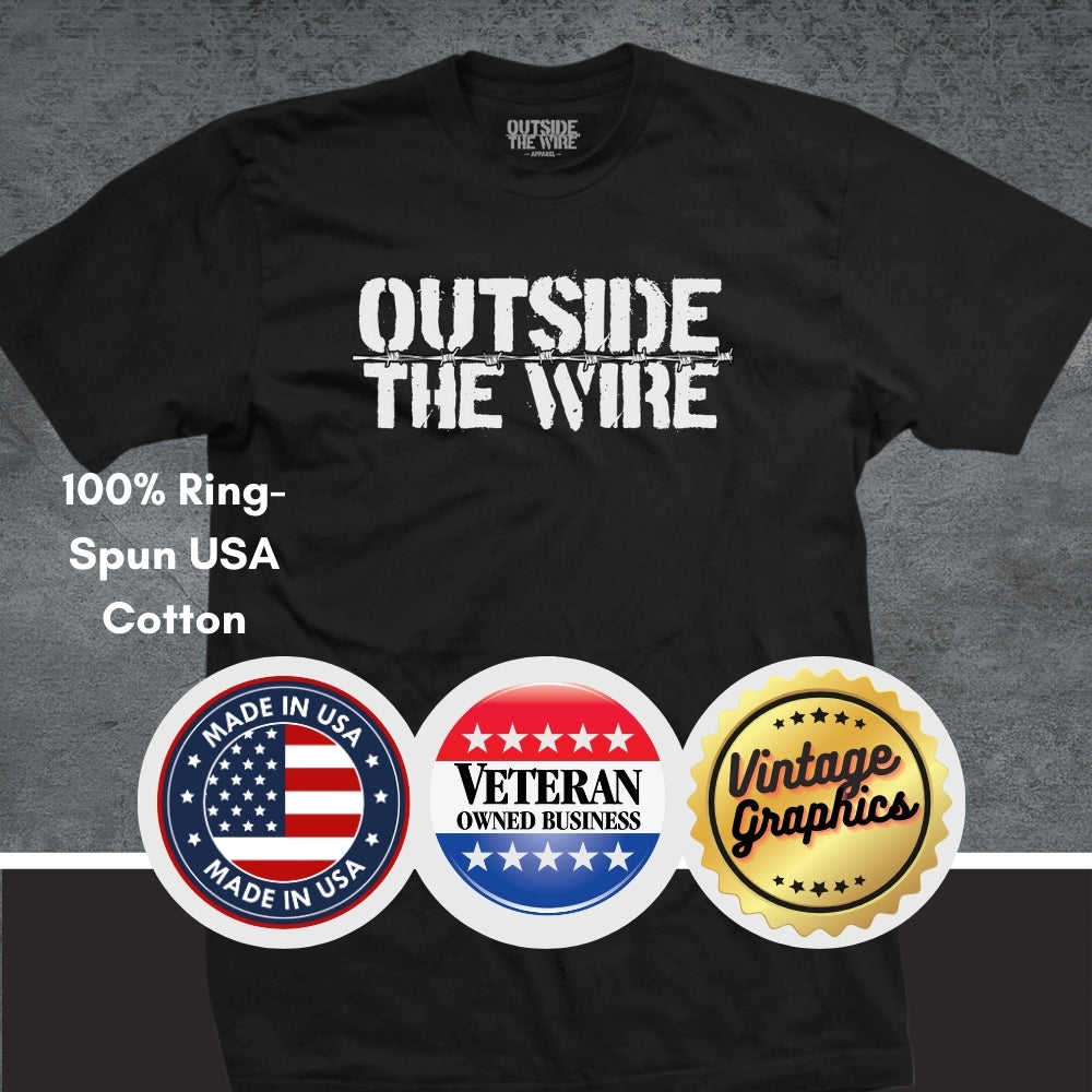 Parris Island Old School Training T-shirt - Heather Grey