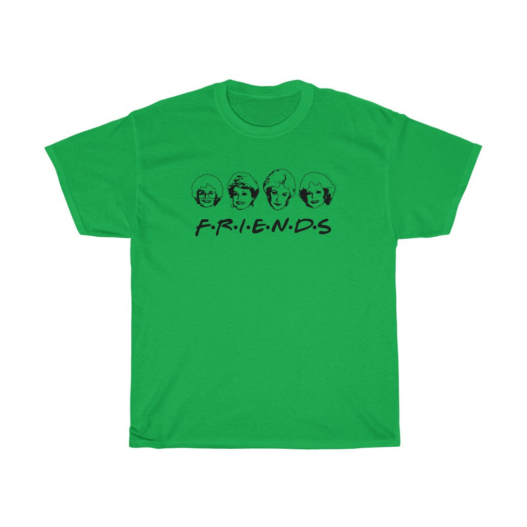 Golden Friends Men's Relaxed Fit Short Sleeve Tee
