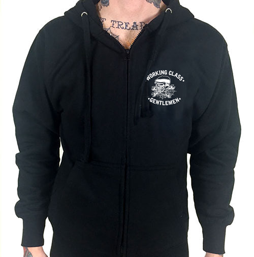 Working Class Gentlemen ZIPPERED Unisex Hoodie