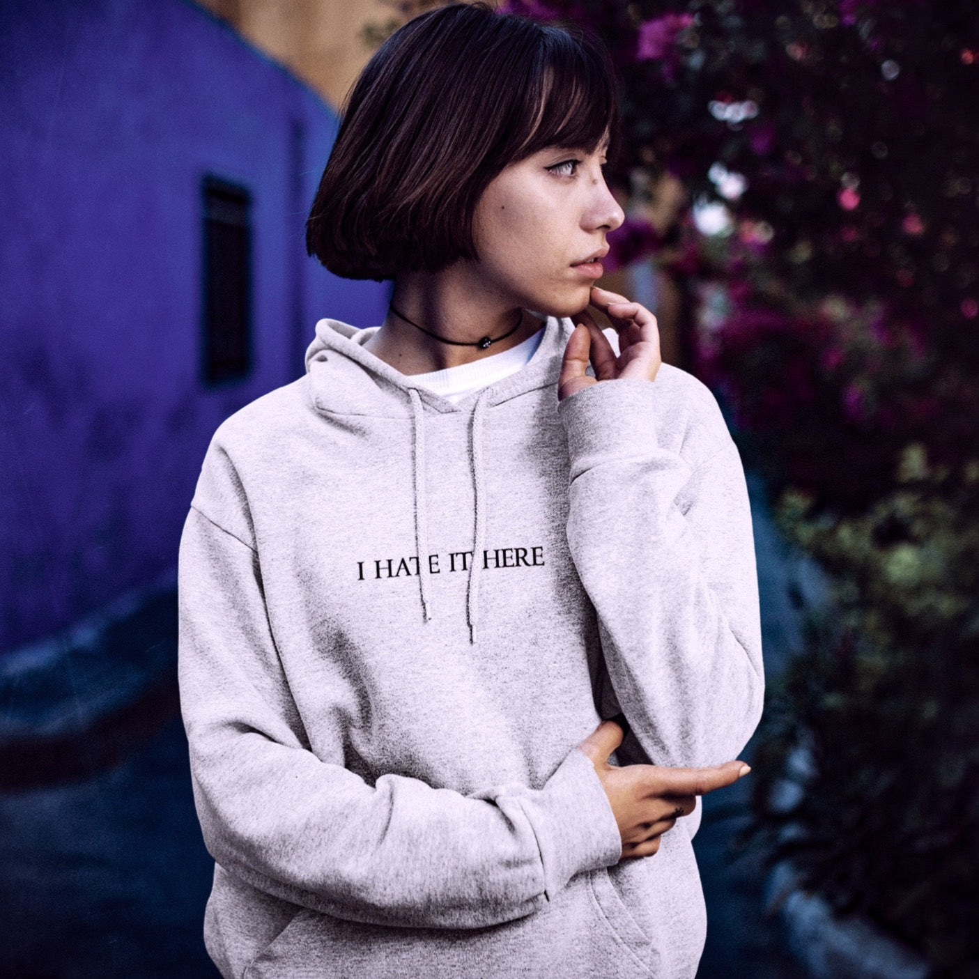 I Hate It Here Hooded Sweatshirt