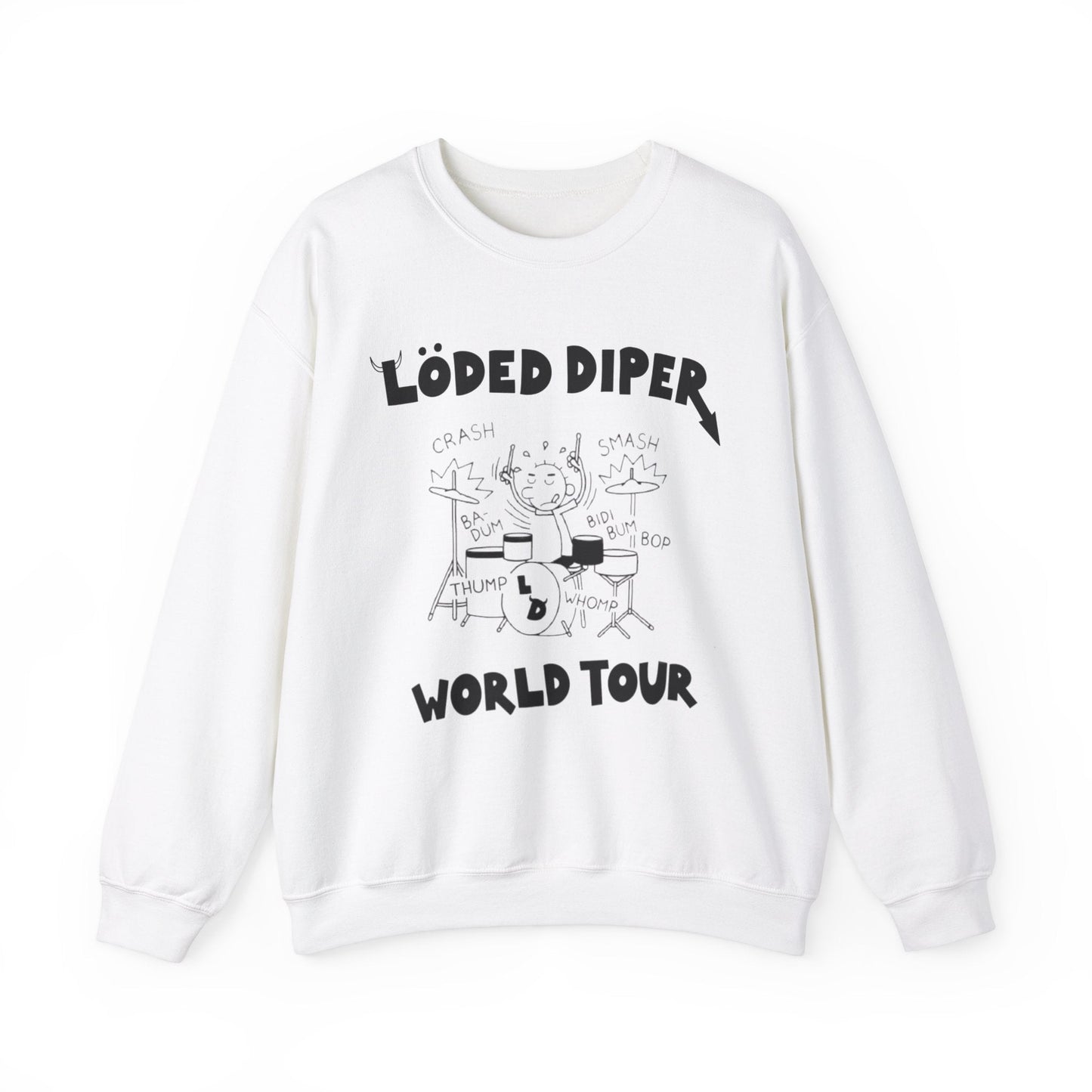 Loded Diper Unisex Heavy BlendÃ¢â€žÂ¢ Crewneck Sweatshirt