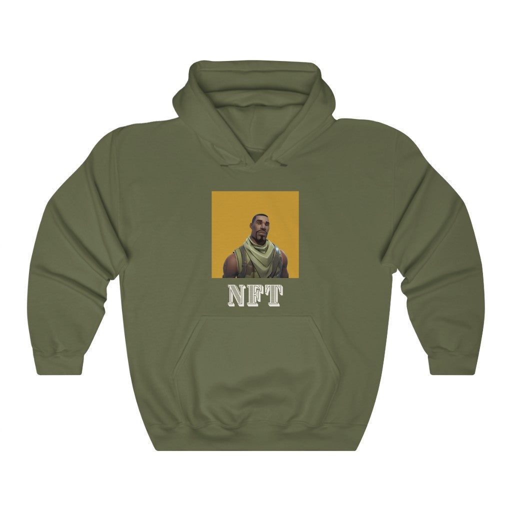 Fortnite Default skin NFT - Unisex Heavy BlendÃ¢â€žÂ¢ Hooded Sweatshirt