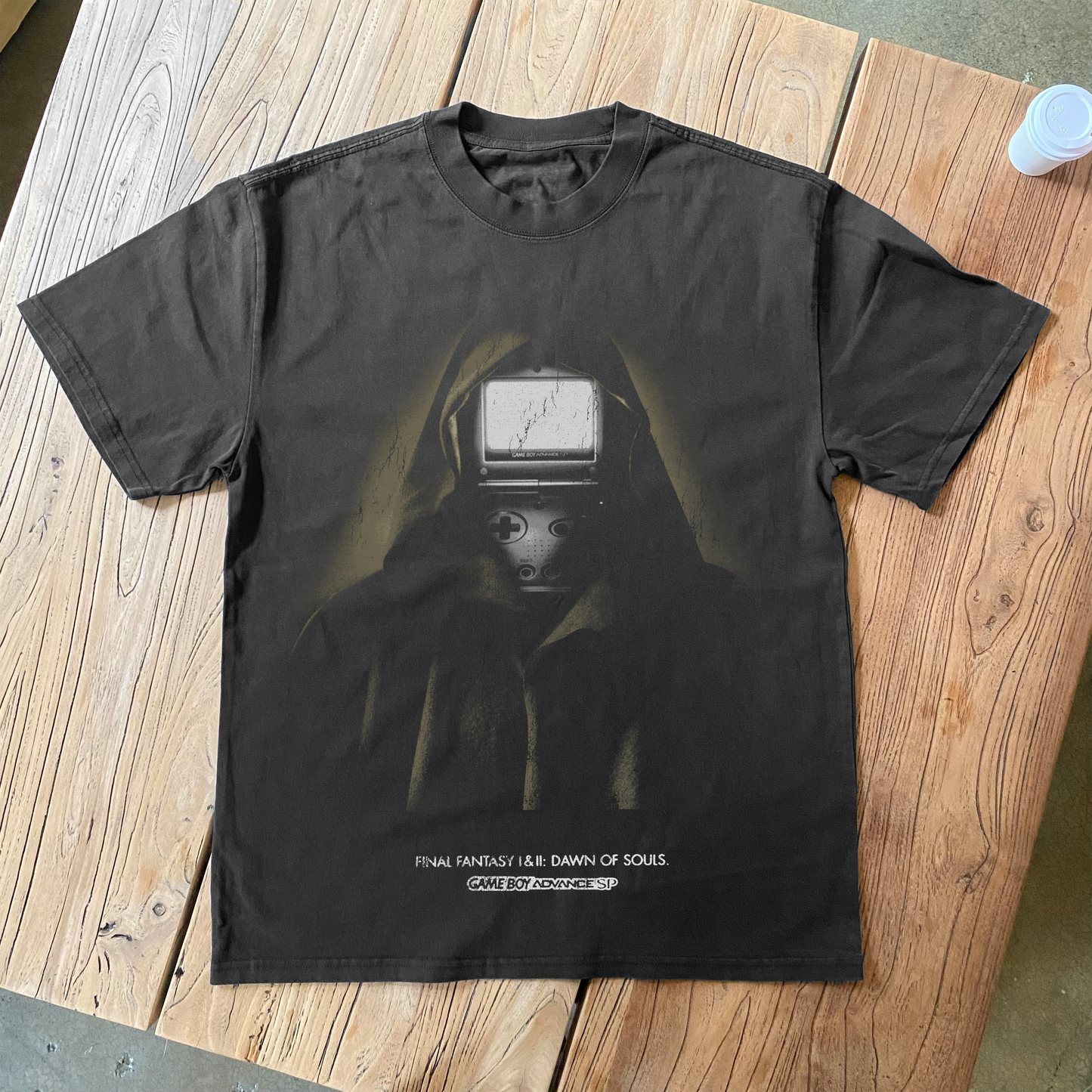 GAMEBOY FF HEAVYWEIGHT BLACK T-SHIRT