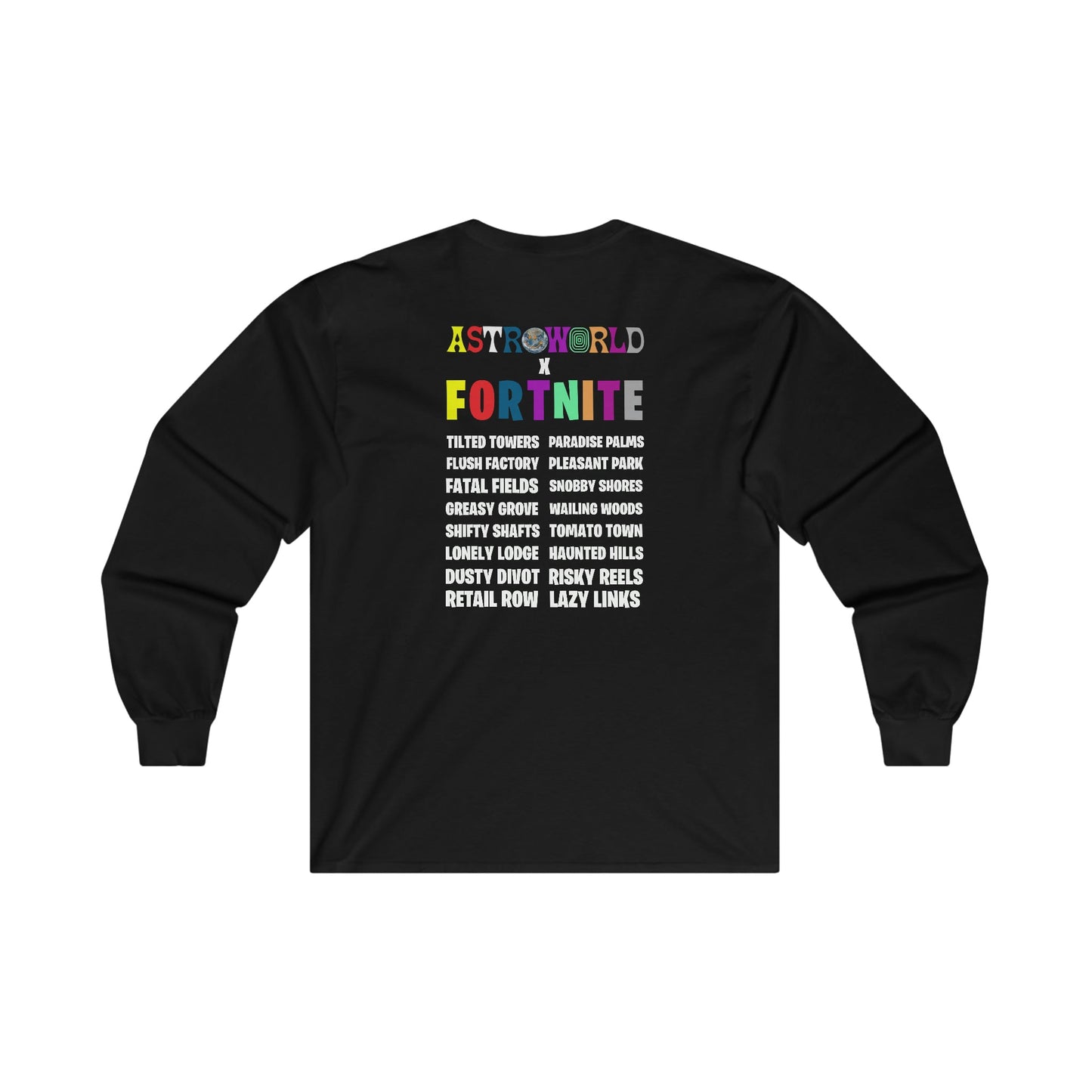 I Survived the Travis Scott Fortnite Concert - Ultra Cotton Long Sleeve Tee - All Colors Style002