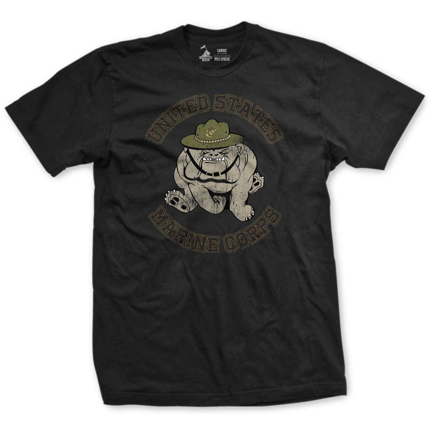 80's Full Color Bulldog T-Shirt