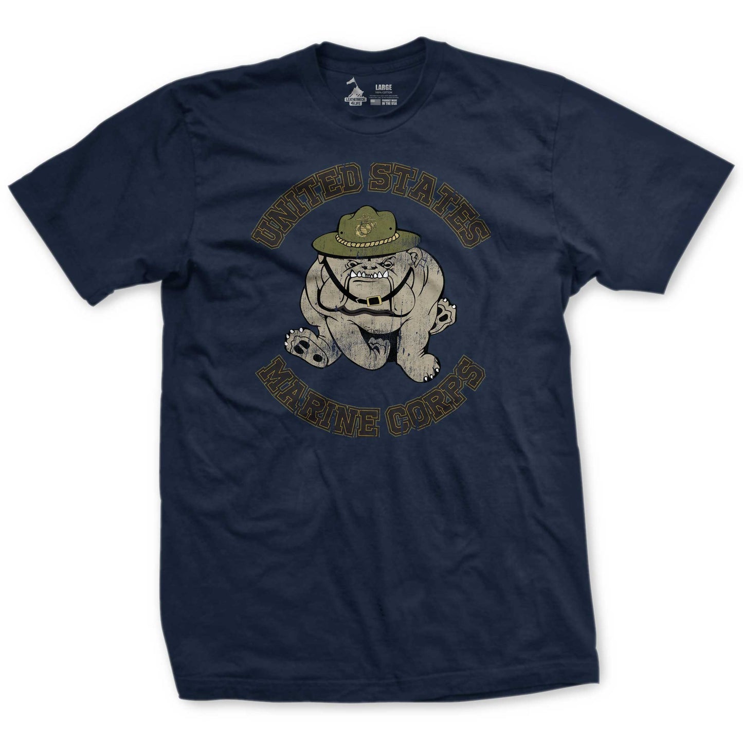80's Full Color Bulldog T-Shirt