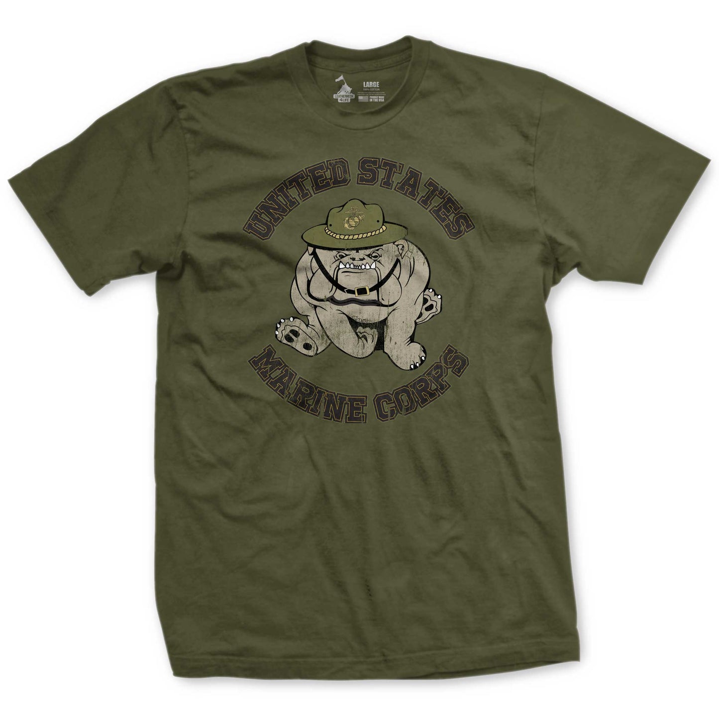 80's Full Color Bulldog T-Shirt
