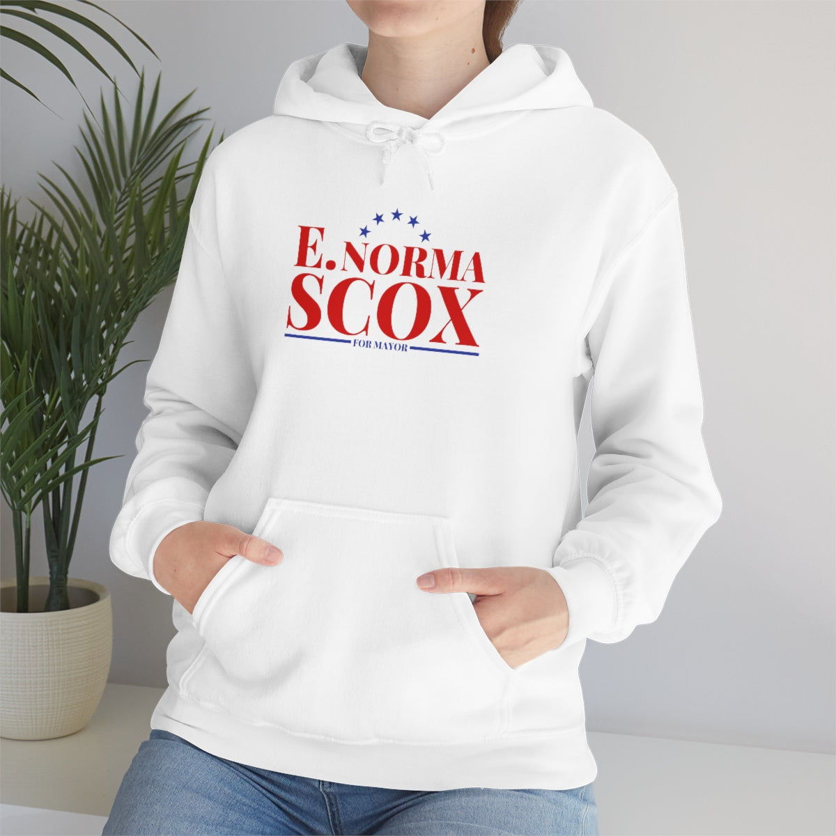 E. Norma Scox - Unisex Heavy BlendÃ¢â€žÂ¢ Hooded Sweatshirt