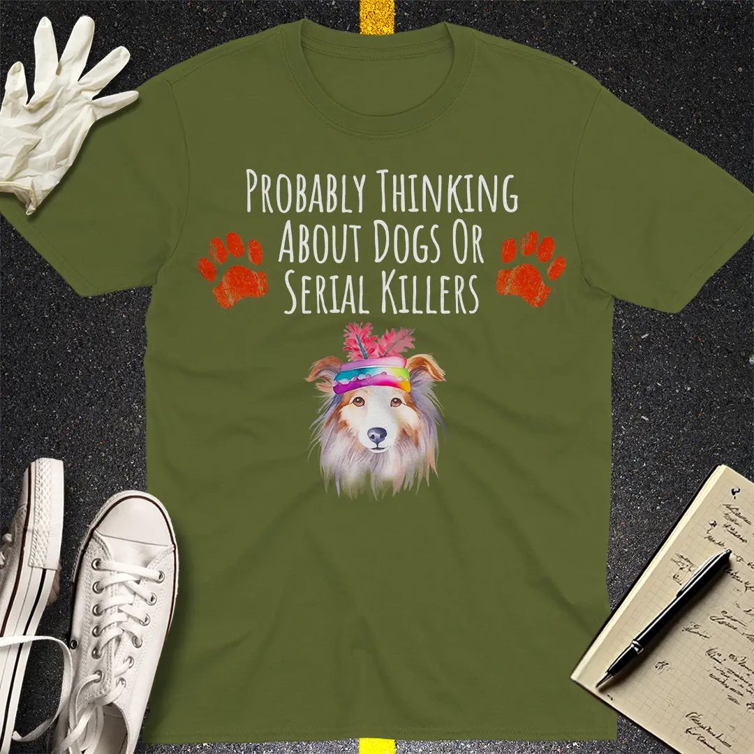 Paws & True Crime T-shirt