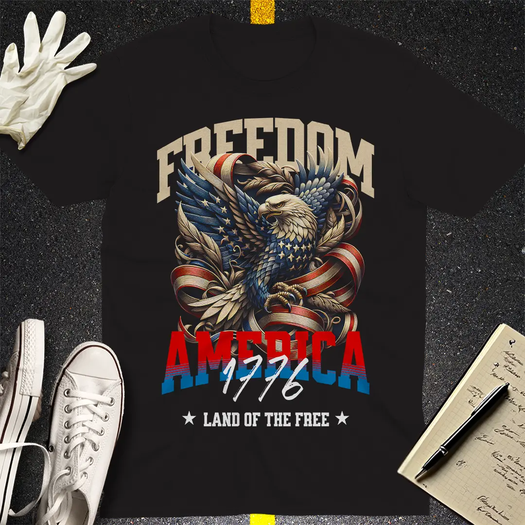 Freedom Eagle 1776 T-shirt