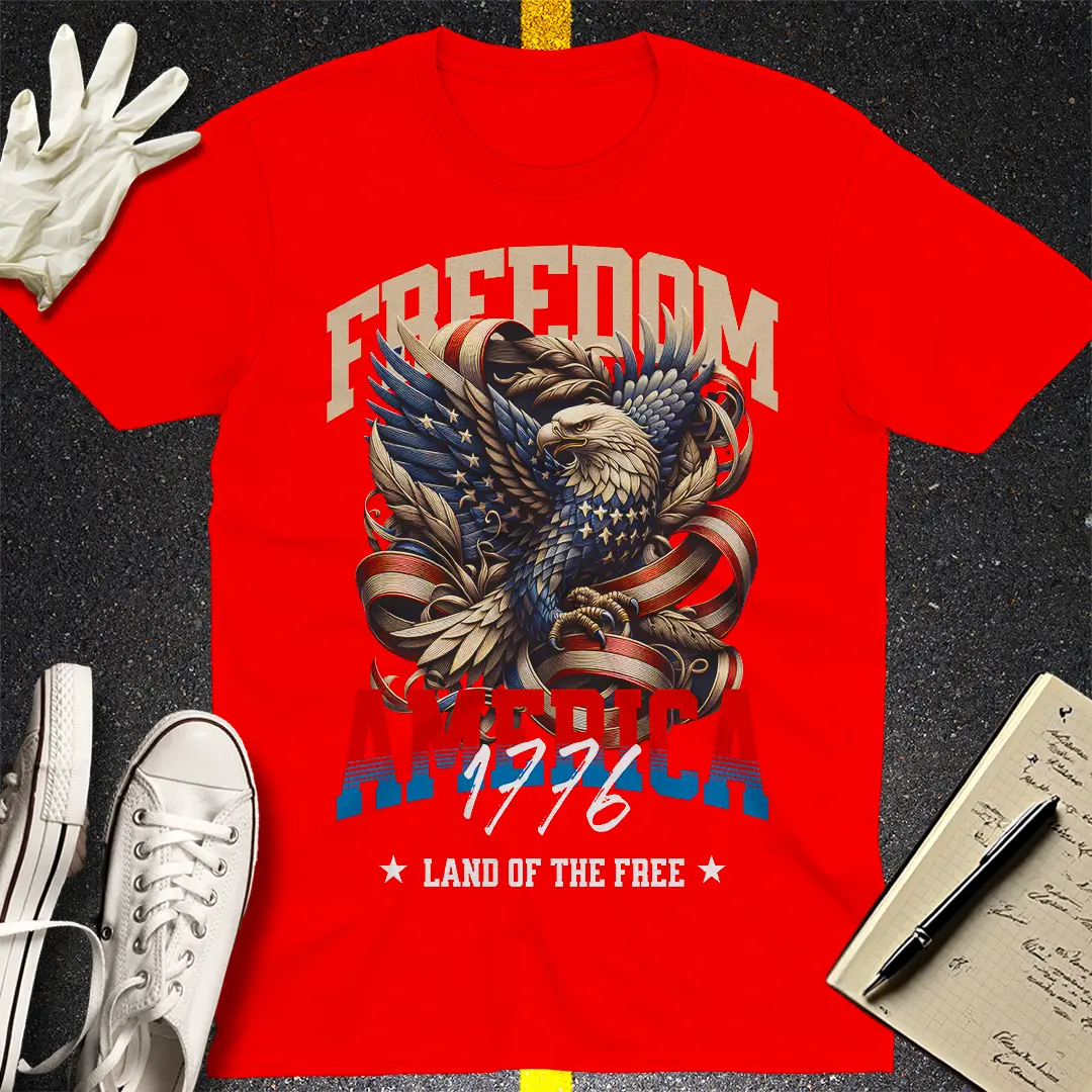 Freedom Eagle 1776 T-shirt
