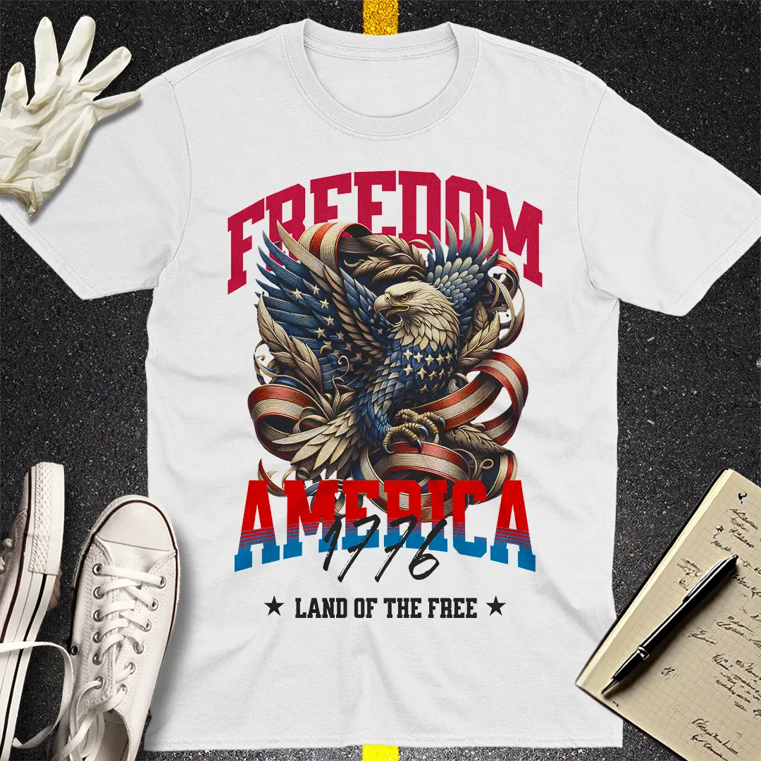 Freedom Eagle 1776 T-shirt