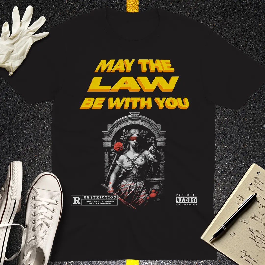 May the Law Be With You T-shirt
