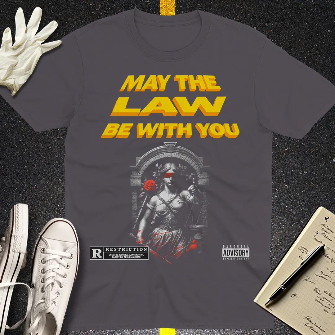 May the Law Be With You T-shirt