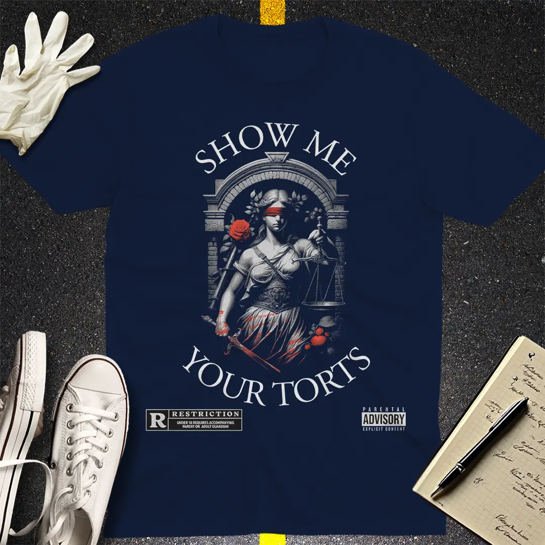Show Me Your Torts T-shirt