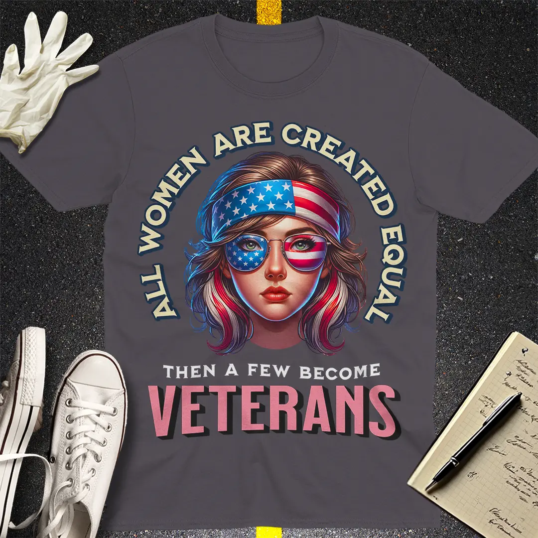 Strong Women Veterans T-shirt