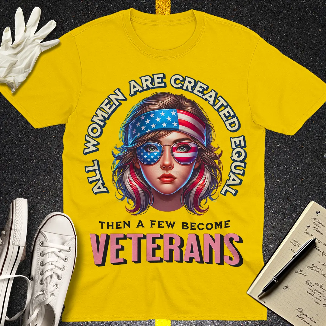 Strong Women Veterans T-shirt
